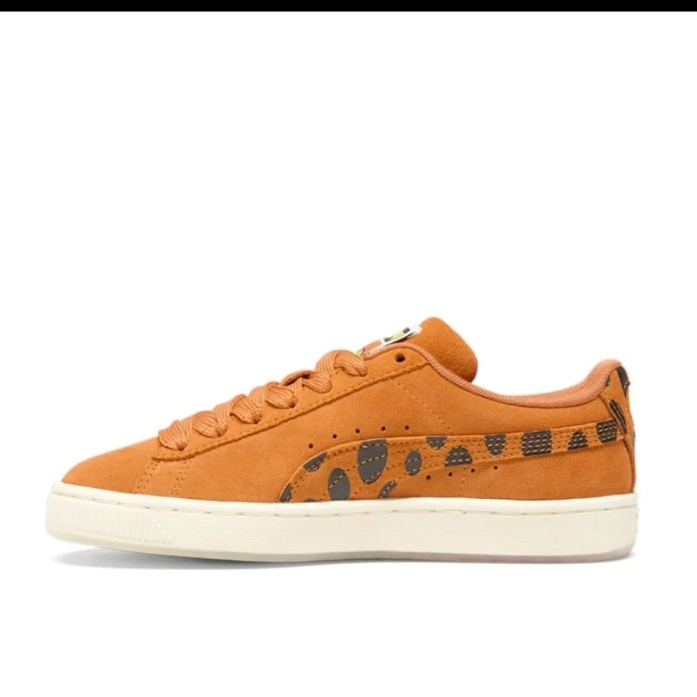PUMA Suede X Cheetos Boys Youth Orange Lace-Up Sneakers Casual Shoes 398854 01